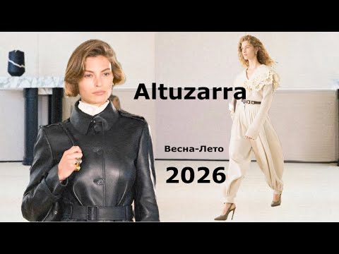 Видео: Altuzarra весна-лето 2026: мода, которая обманывает взгляд