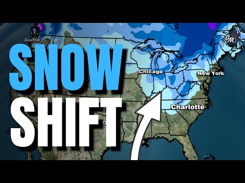 Видео: НОВЫЕ ДАННЫЕ показывают СНЕГ южнее...