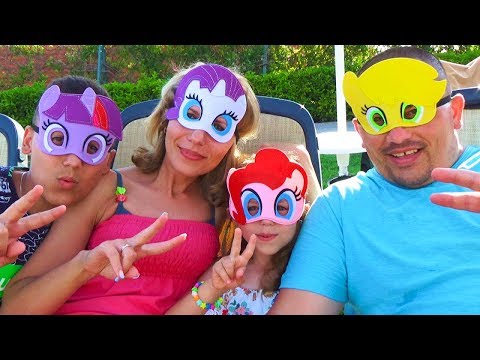 Видео: ПРЯТКИ в отеле Квест ЧЕЛЛЕНДЖ для всей семьи Ищем маски МАЙ ЛИТЛ ПОНИ