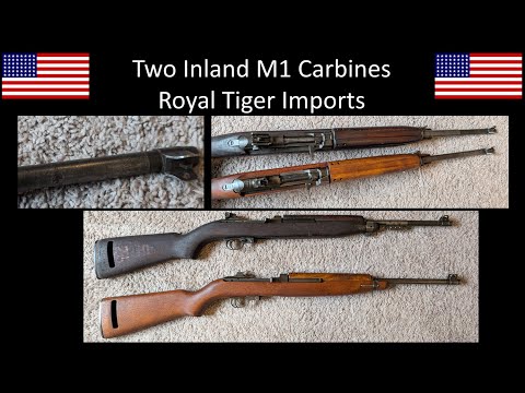 Видео: Два карабина Inland M1 | Royal Tiger Imports