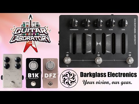 Видео: Басовые эффекты Darkglass - Microtubes Infinity, Hyper Luminal, B1K и Duality Fuzz