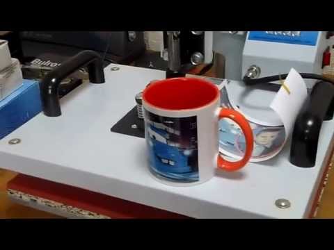 Видео: Сублимационная печать на кружках