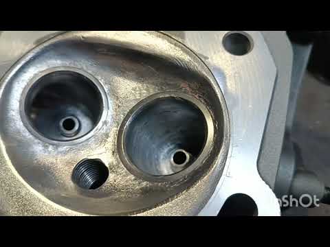 Видео: Доработка (портинг) ГБЦ Лифан kp460