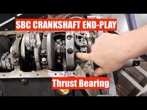 Видео: Как проверить/отрегулировать осевой люфт коленчатого вала SBC (технический совет!)