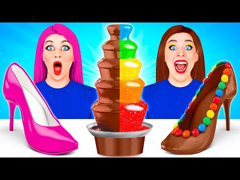 Видео: Съедобная Косметика Шоколадный Челлендж | Смешные Челленджи от Choco DO