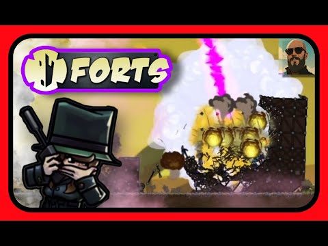 Видео: Forts - Уничтожили врага НОВОЙ ОРБИТАЛКОЙ!!! Мод в который должен поиграть КАЖДЫЙ!!!  #forts #фортс