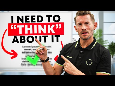 Видео: Потенциальные клиенты говорят: «Мне нужно подумать об этом», а вы отвечаете: «...»