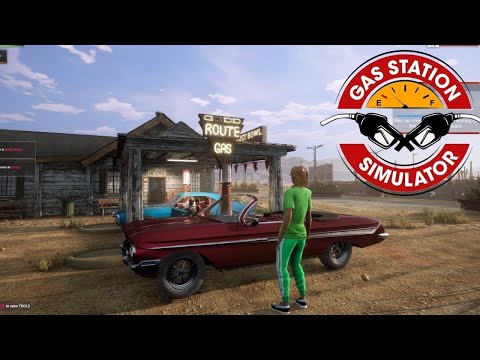 Видео: Gas Station Simulator #4. Мы стали самой популярной заправко!