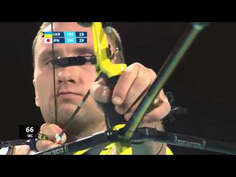 Видео: Чемпіонат світу зі стрільби з лука 2014 в прим. (Рубан і Ко 1 м)