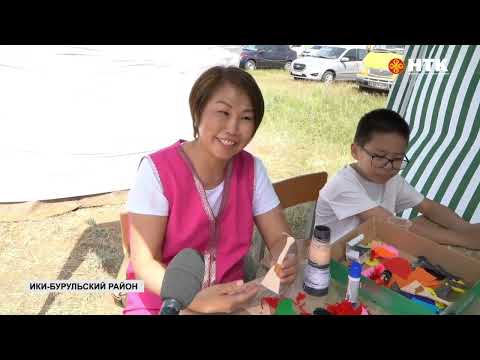 Видео: Эстафета фестиваля тюльпанов в районах завершилась в п. Ики-Бурул