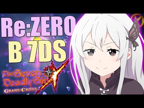 Видео: АНИМЕ КОЛЛАБ ► 7DS ► Re:Zero 900 SUMMON! ► The Seven Deadly Sins: Grand Cross