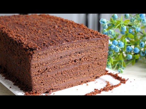 Видео: НЕРЕАЛЬНО вкусный торт "Шоколадный Бархат" 🎂 торт с шоколадным кремом