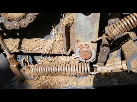 Видео: Сломался мини пресс-подборщик 0850.
