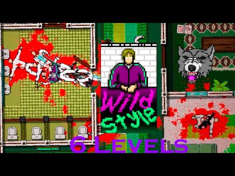 Видео: ДИКИЙ СТИЛЬ | Hotline Miami 2: Wrong Number Кампания (6 Уровней)