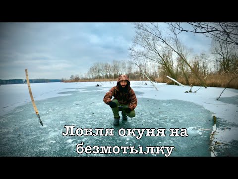 Видео: Зимняя рыбалка на озере Алмазное. Ловля окуня на безмотылку и балансир #fishing #рыбалка2022