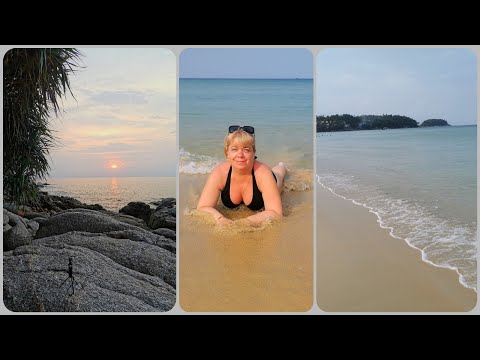 Видео: Тайланд, Пхукет, пляж КАРОН. Отдых продолжается. #тайланд #карон #пхукет #влог