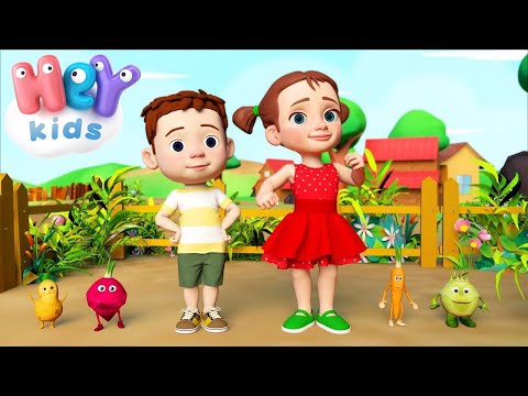 Видео: Песенка про овощи - Развивающие мультфильмы для детей