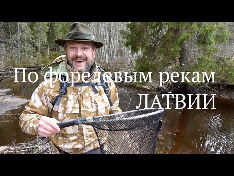 Видео: По форелевым речкам Латвии