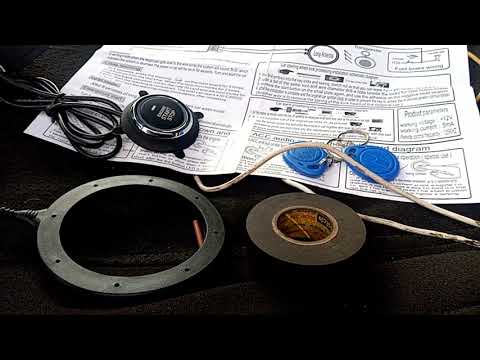 Видео: Опель Омега б. Установка кнопки старт-стоп на Рено Мастер 2.5.