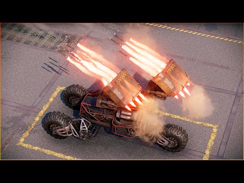 Видео: БЕССИЛЬНАЯ ЯРОСТЬ! • Crossout • Рой Джеки Каталина