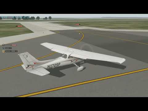 Видео: Учимся летать на Цессне 172 X-Plane 11