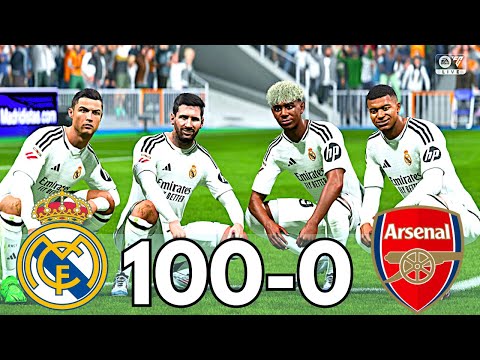 Видео: FC 25 - МЕССИ, РОНАЛДУ, НЕЙМАР И МБАППЕ | ВСЕ ЗВЕЗДЫ | РЕАЛ МАДРИД 100-0 МАНЧЕСТЕР ЮНАЙТЕД
