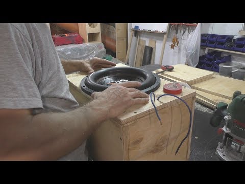 Видео: Закрытый ящик для DL Audio Gryphon Lite 12 Closed box for DL Audio Gryphon Lite 12