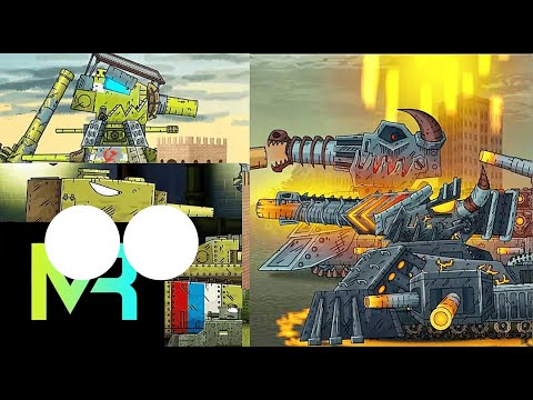 Видео: Брат КВ-6 в плену! Левиафан всегда впереди! КВ-44 защищает Крепость! || РЕАКЦИЯ на Геранда!