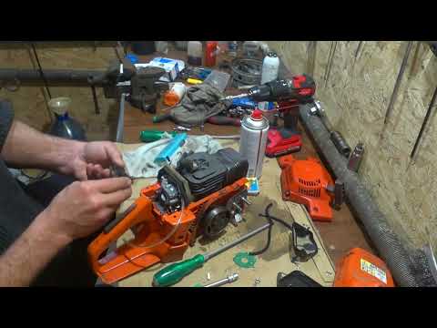 Видео: Husqvarna 137 \ после  2--3 минут работы глохнет, В ЧЁМ ПРИЧИНА? / РЕМОНТ