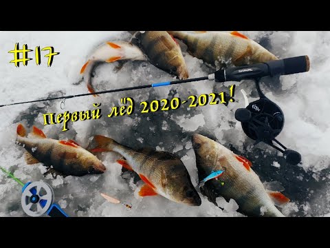 Видео: Первый лед 2020! Ловля окуня на безмотылку, блесну и балансир. Подводные съемки.