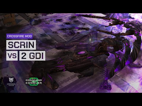 Видео: Tiberium Wars [Мод Crossfire] - Скрин против 2 GDI Brutal AI