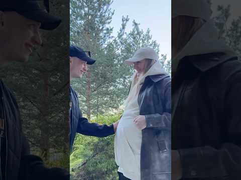 Видео: Ну какие они милые 🤰🥹 #беременность #24неделя