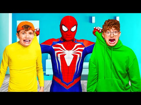 Видео: ЧЕЛОВЕК ПАУК Стал Нашей НЯНЕЙ на 24 ЧАСА !