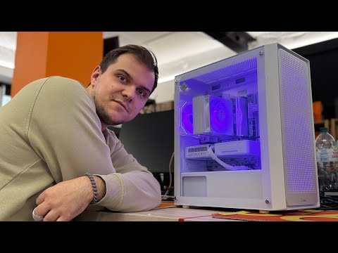 Видео: Собираем белый игровой ПК за 90.000 рублей! 🔥#happypc 