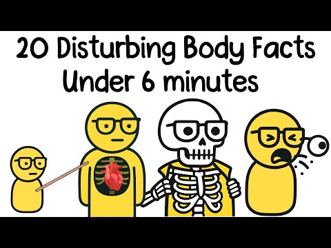 Видео: 20 фактов о теле, которые вас расстроят