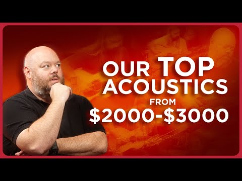 Видео: Лучшие акустические гитары от 2000 до 3000 долларов | Выбор Alamo Music
