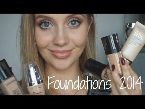 Видео: Тональные основы 2014 года. (L'oreal, Revlon, Lancome, Estee Lauder etc.)