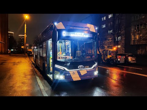 Видео: 34 маршрут троллейбус Спб