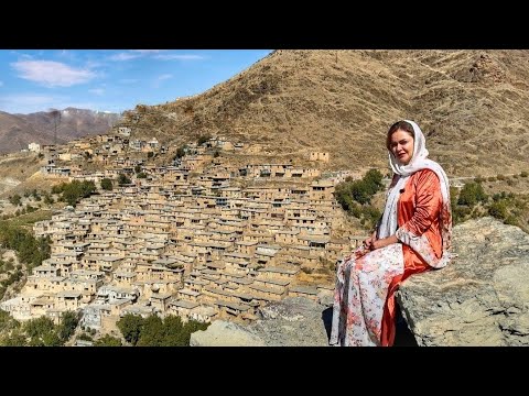 Видео: Путешествие по удивительным деревням Курдистана. Иран. Долаб – древний город-спутник Курдистана.