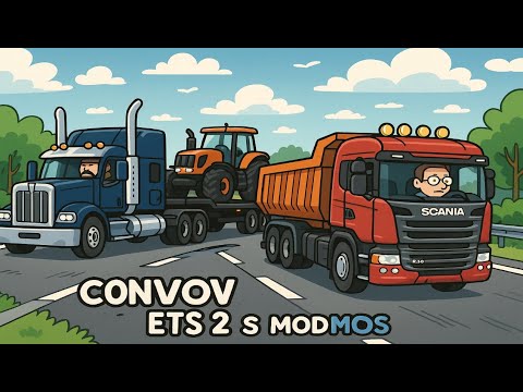 Видео: Конвой в ЕТС 2 с модами  | Convoy to ETS 2 with mods