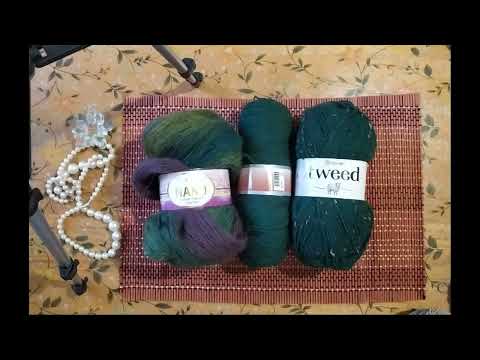 Видео: Распаковка посылки , новая пряжа