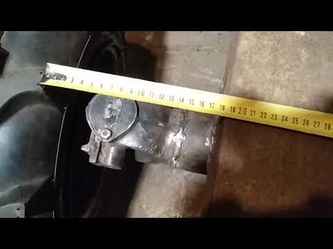 Видео: Передний адаптер к МБ самодельный. Рама.