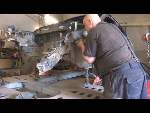 Видео: Mitsubishi Lancer 9. Body repair. Part 2. Кузовной ремонт.