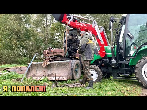 Видео: Спешка до добра не доводит - Собрал двигатель , первый запуск , трактор Юмз ,и снова снял !