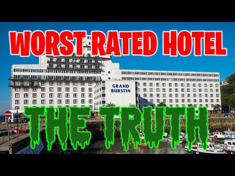 Видео: Остановились в отеле с самым низким рейтингом в Великобритании? Grand Burstin Hotel - Фолкстон - ...