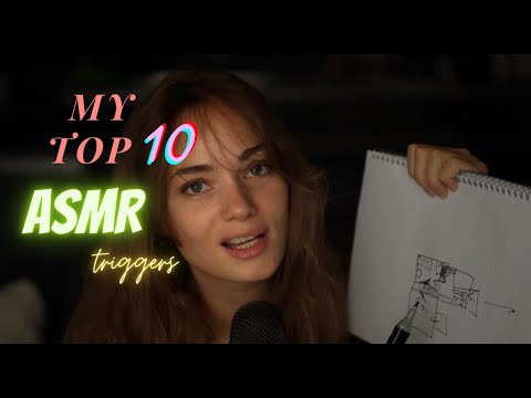 Видео: Мои любимые ASMR триггеры. | Mic 🎙️ Scratching, lights triggers, follow my instructions ASMR