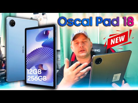 Видео: Oscal Pad 18 - стильный планшет для учёбы и развлечений.