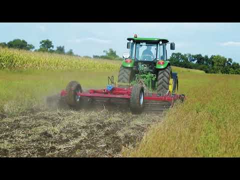 Видео: Дисковая борона Лущильник БЛП-4