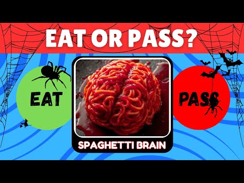 Видео: ЕСТЬ ИЛИ ПРОПУСТИТЬ? 😋 Выпуск на Хэллоуин!🎃