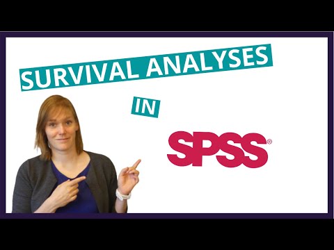 Видео: Учебные пособия SPSS для начинающих, часть 5 — регрессия Каплана-Мейера, Кокса и расчёт времени п...
